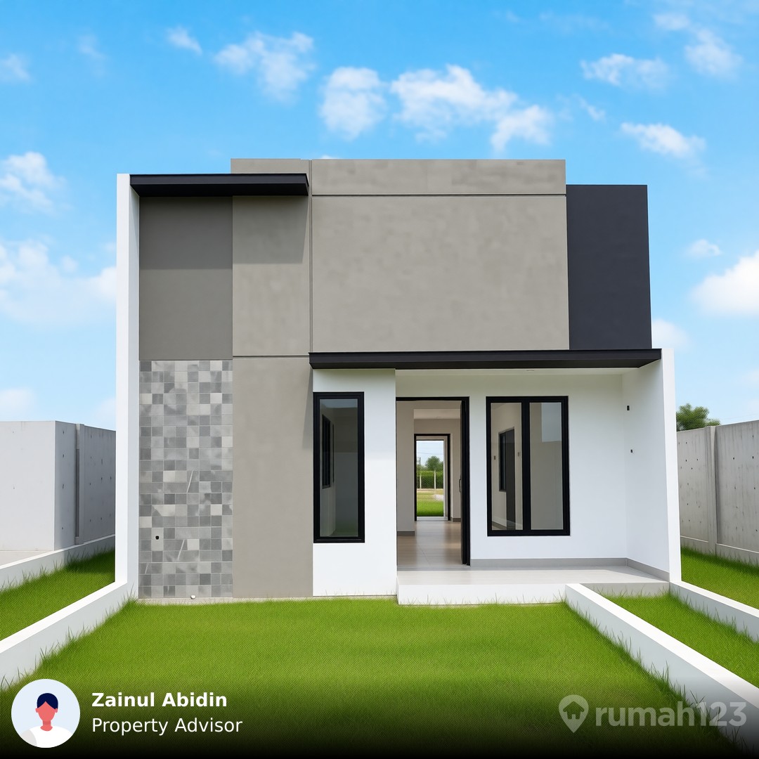 Fasad modern minimalis
