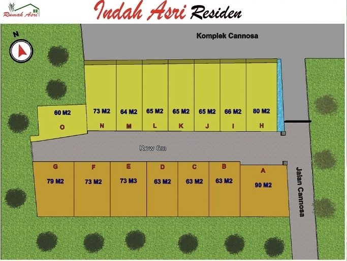 Siteplan Indah Asri Residen